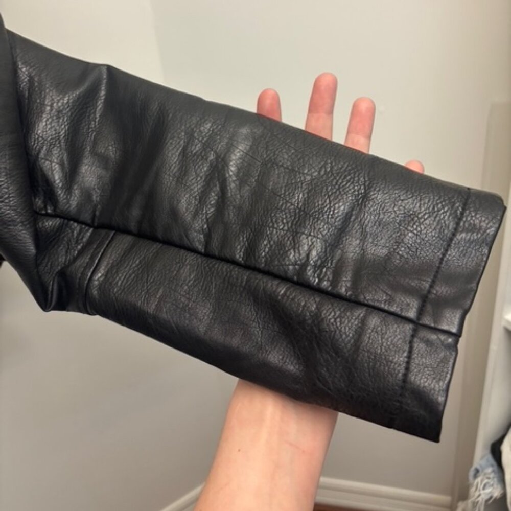 Faux Leather Jacket - Picture 5 of 8